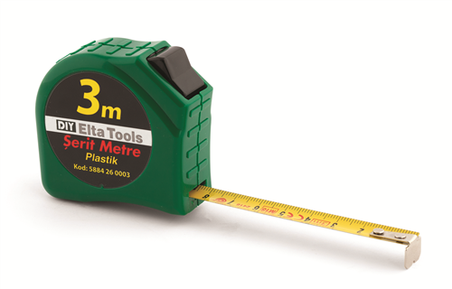 ELTA ŞERİT METRE 3 mt PLASTİK